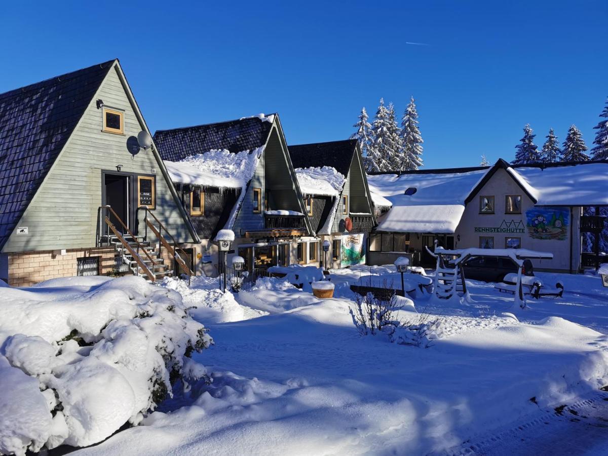 Hotel-Pension Rennsteighutte Frauenwald Exterior foto