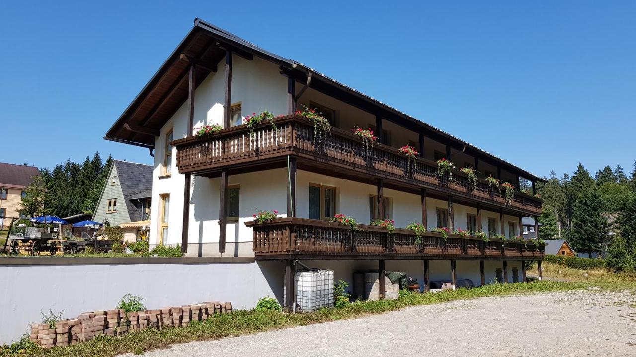 Hotel-Pension Rennsteighutte Frauenwald Exterior foto