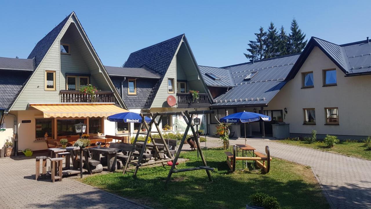 Hotel-Pension Rennsteighutte Frauenwald Exterior foto
